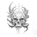 blasphemous  tattoo design idea