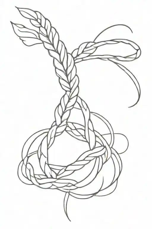 braid tattoo design idea