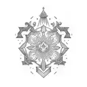 mini tattoo flash sheet tattoo design idea