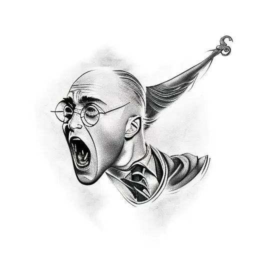 harry potter tattoo design idea