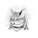 two paths trail tattoo design idea