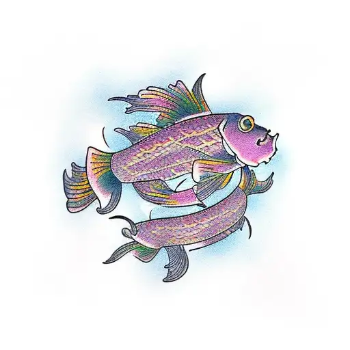 hmong koi fish tattoo design idea