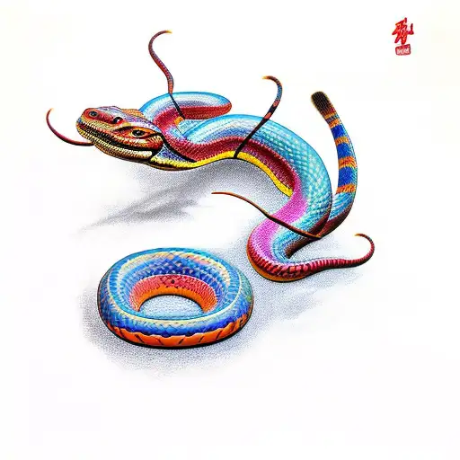 hmong cobra snake tattoo design idea