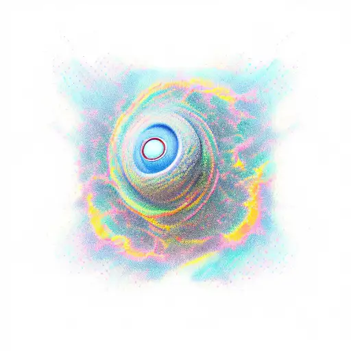 d'Alambert equation mixed with propagation wave over elbow tattoo design idea