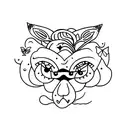 lesbian tattoo design idea