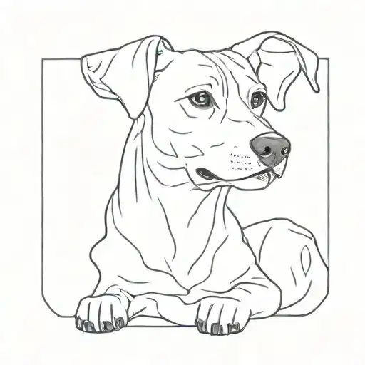dog memorial tattoo tattoo design idea