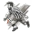 Messi world cup tattoo design idea