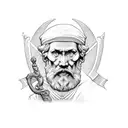 st. Christopher tattoo design idea