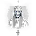 st. peter tattoo design idea