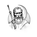 st. Christopher tattoo design idea