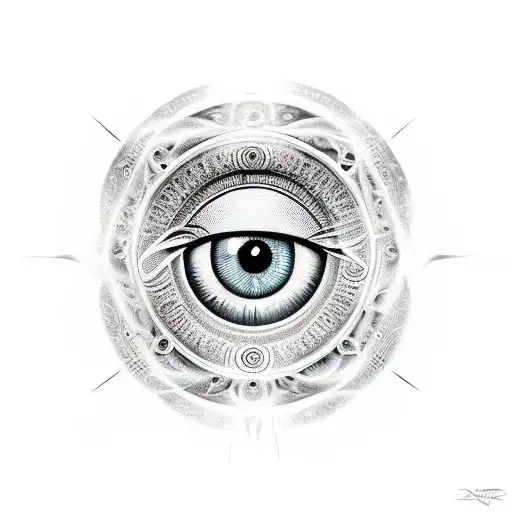 Eye of Horus tattoo design idea