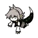 simple small dragon tattoo design idea