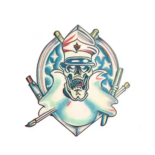  hunting tattoo design idea