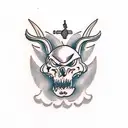  hunting tattoo design idea