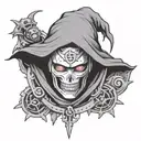 reaper death seal naruto tattoo design idea