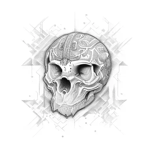 monkye and tools tattoo design idea