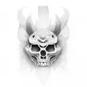 monkye and tools tattoo design idea