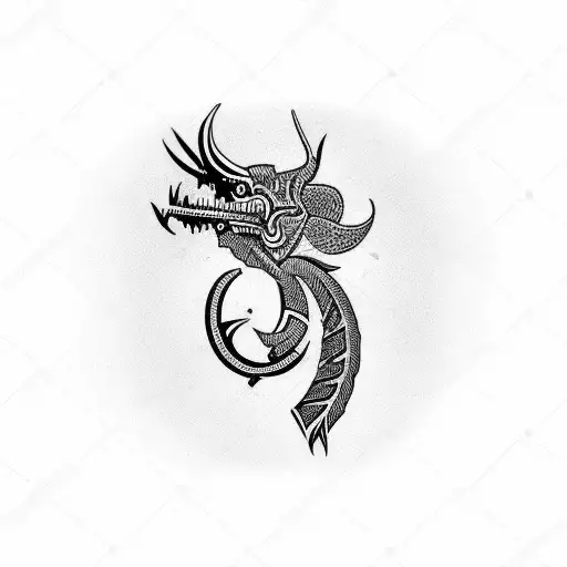 Graveyard tattoo design idea