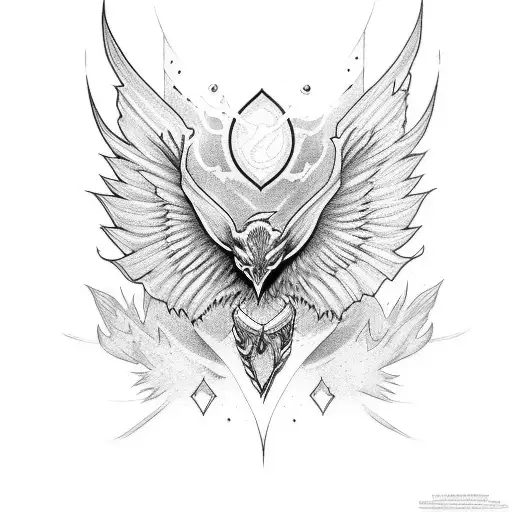 the morrigan tattoo design idea