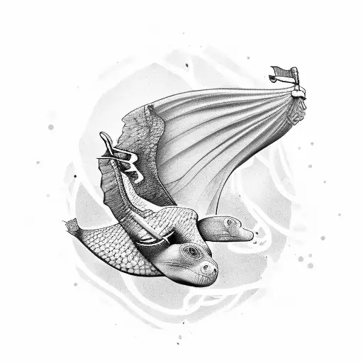 rana de huesos navy seal  tattoo design idea