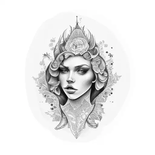 the name Lela in cursive tattoo design idea