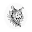 the name Lela in cursive  tattoo design idea