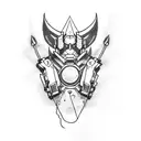 overwatch tattoo design idea