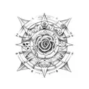 female cancer horoscope  tattoo design idea