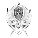  galatians 6:17 tattoo design idea