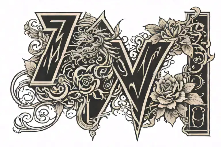 Czech word tattoo design idea