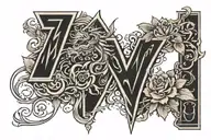 Czech word tattoo design idea