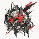 testosterone tattoo design idea