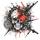 testosterone tattoo design idea