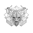 powerlifter dead lift tattoo design idea