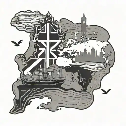 World map Scottish flag Portuguese boat Snowboard London landmarks Portuguese tiles Philippines sun Jeepney tattoo design idea