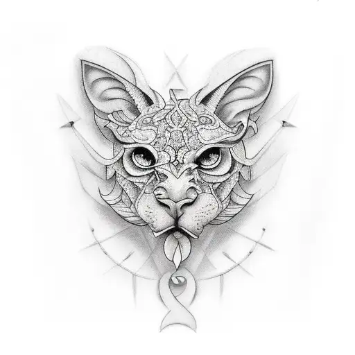 building  tattoo design idea