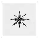 Star tattoo design idea