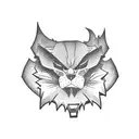 90s cartoons tattoo design idea