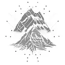 Mount Everest tattoo design idea