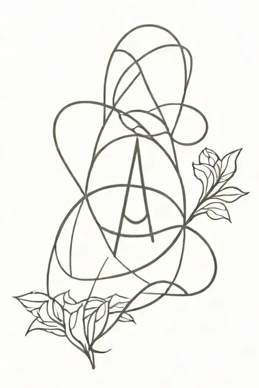 adoption symbol tattoo design idea