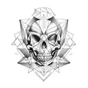 Memento Mori tattoo design idea