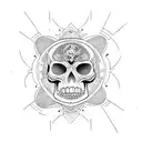 Memento Mori tattoo design idea
