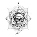 Memento Mori tattoo design idea