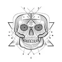 Memento Mori tattoo design idea