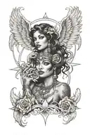 Lilith  tattoo design idea