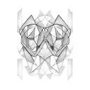 Gemini  tattoo design idea