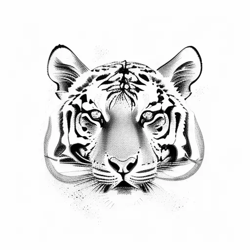 Vintage Jaguar Puma Tiger Leopard Head with Tropical Jungle Leaf for  Adventure Tattoo or T Shirt Design Illustration 27289416 Vector Art at  Vecteezy