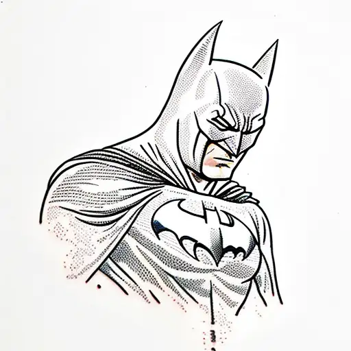 batman tattoo design idea