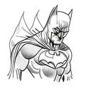 batman tattoo design idea