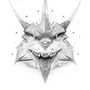 amethyst  tattoo design idea